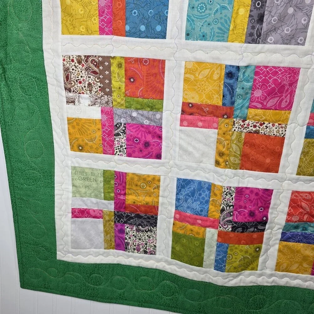 Handmade vintage patchwork